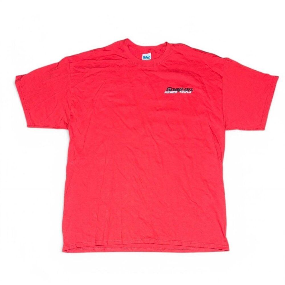 Red Snap-on power tools shirt Men's XL